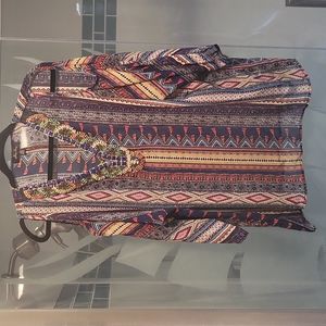 Women's Indian print top